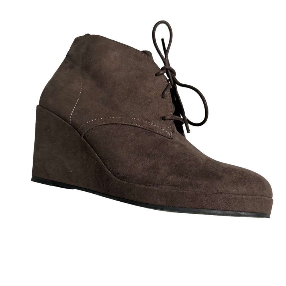 Dolce Vita Brown Suede Booties-Sz 9.5